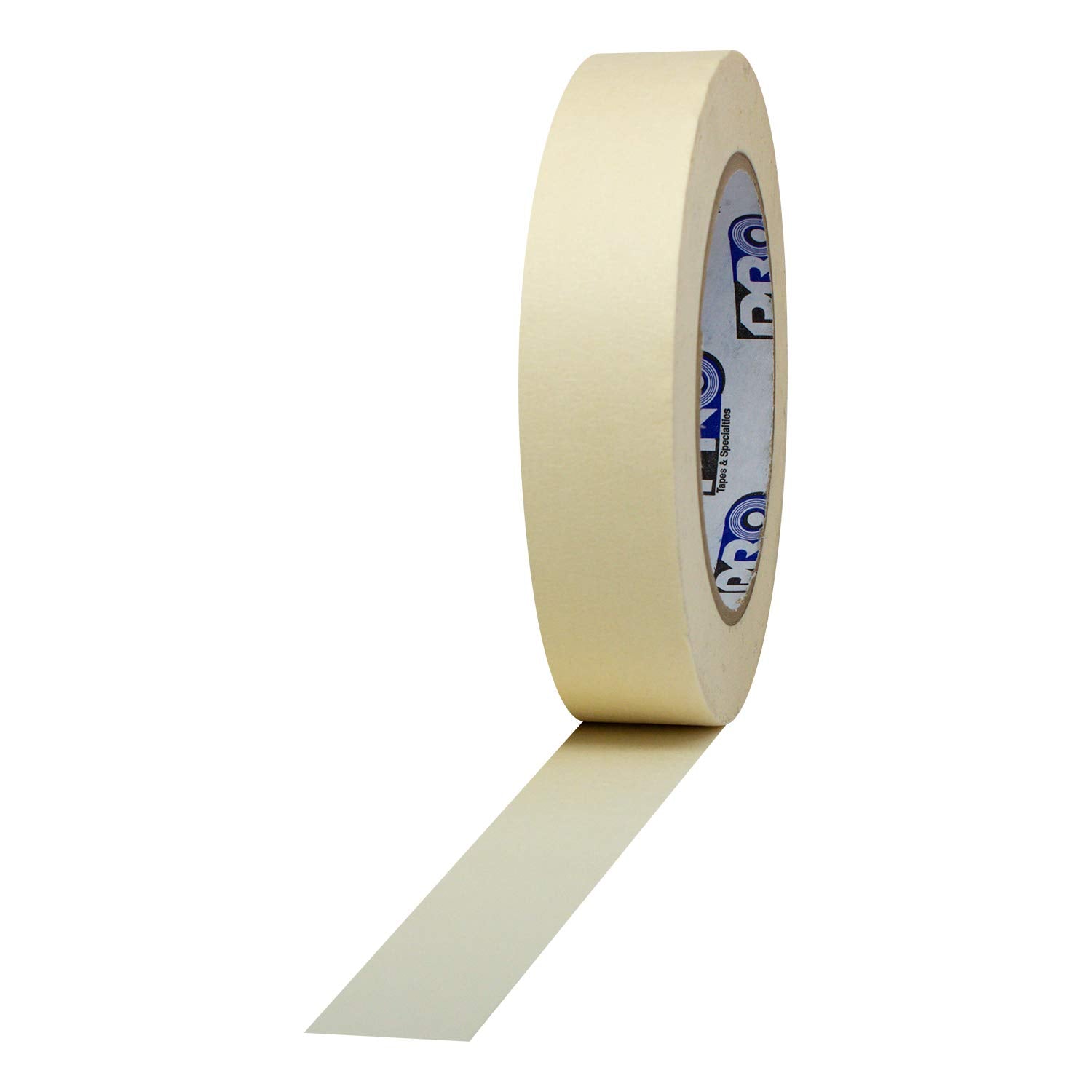 Protapes Pro 795 Crepe Paper General Purpose Masking Tape, 60 Yds Length X 1'' Width, Tan (Pack Of 1)