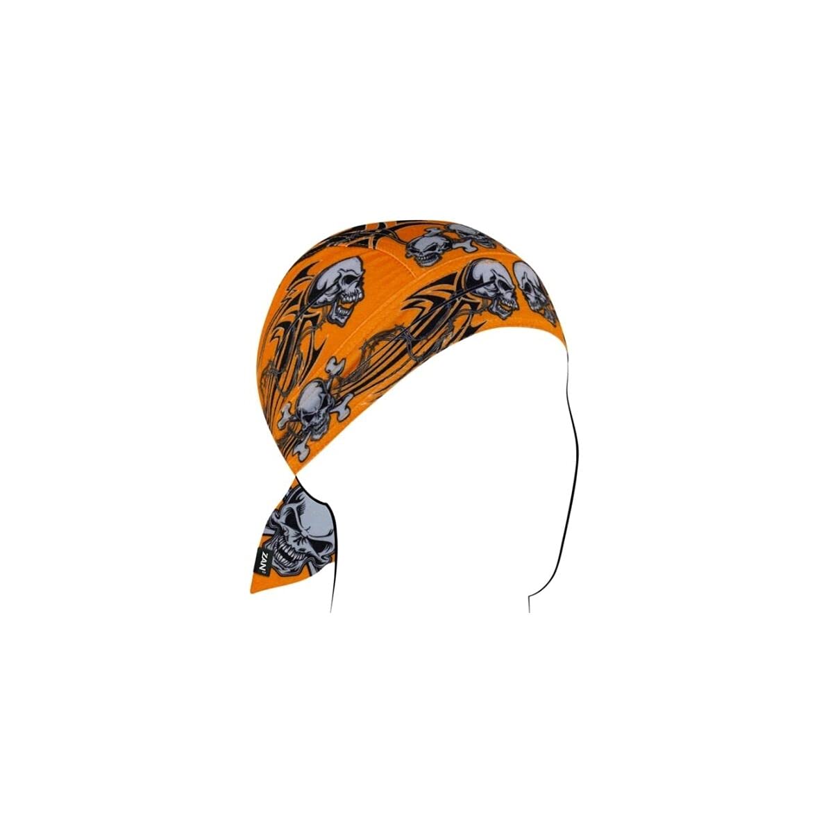Zanheadgear Flydanna SportFlex Orange Tribal Skull