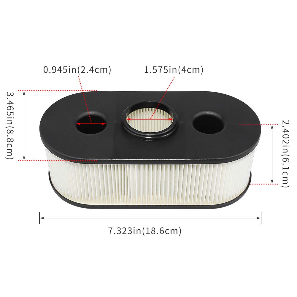 Air Filter 11013-7031 11013-7026 & Pre Filter 11013-7025 for Kawasaki FH381V FH430V FH480V FH541V FH580V 4 Stroke Engine John De