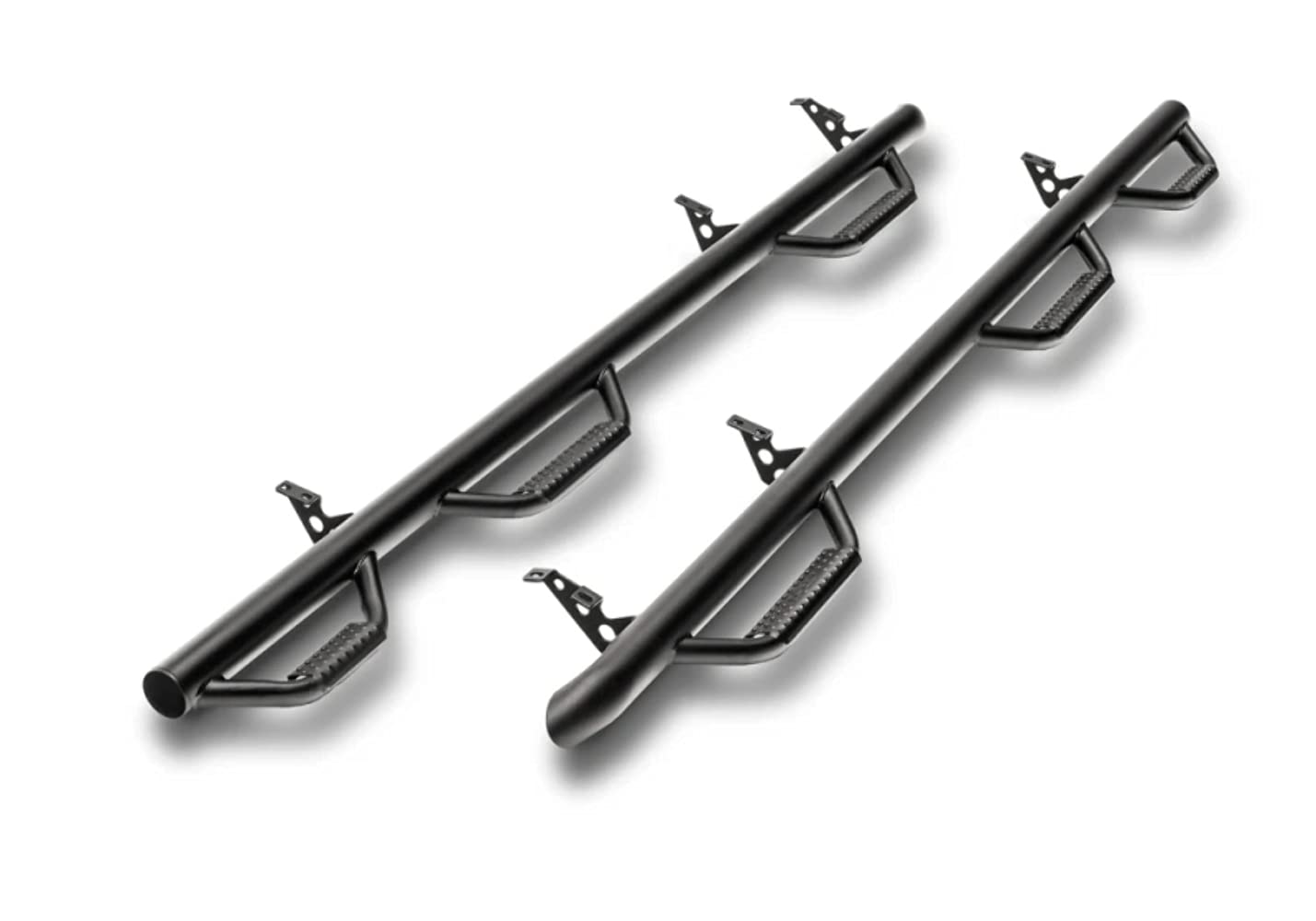 N-Fab Nerf Steps | Textured Black, Wheel-To-Wheel W/ Bed Access | D10115Cc-6-Tx | Fits 2010-2018 Dodge Ram 2500 / 3500 Crew Cab 