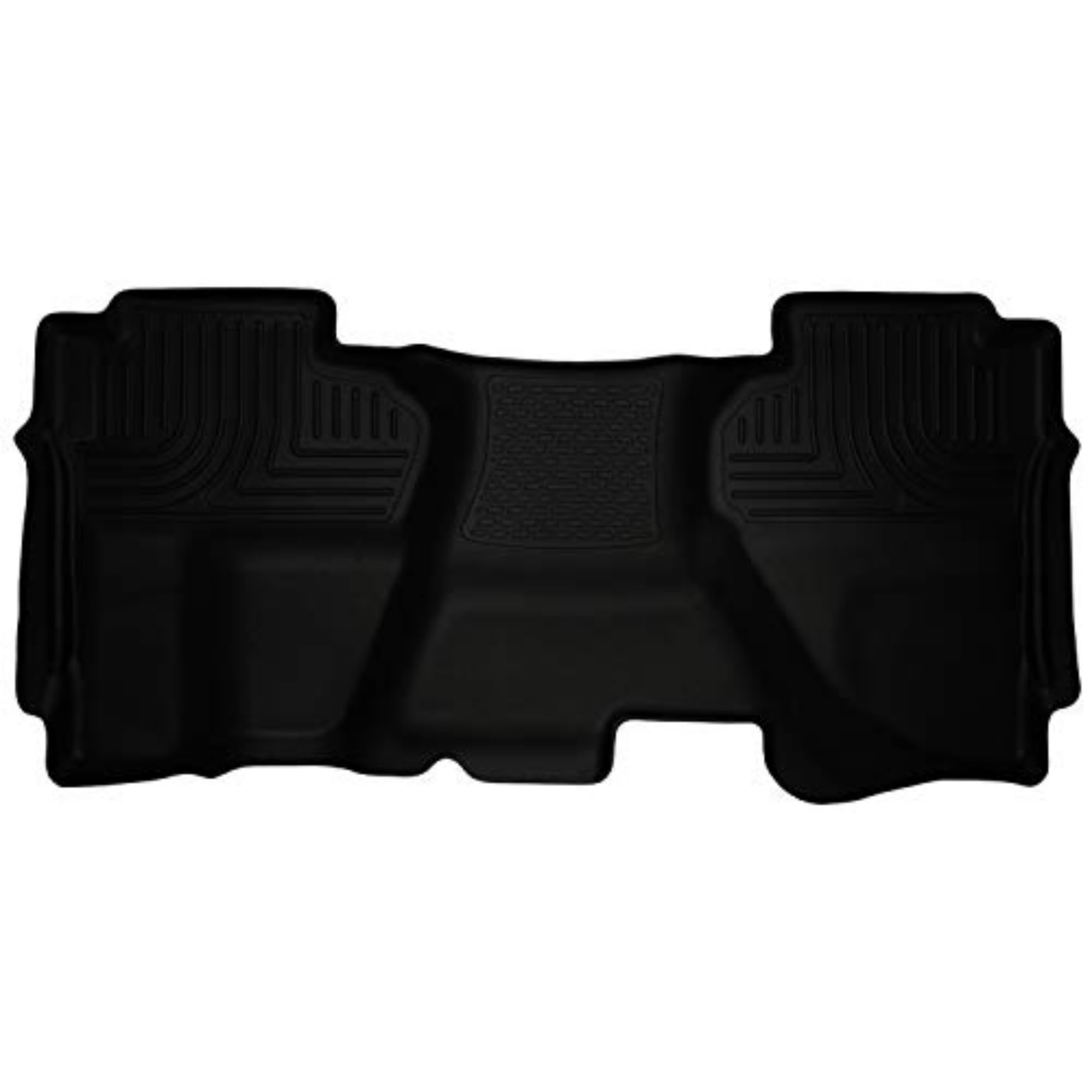 Husky Liners Weatherbeater Floor Mats | Fits 2007-2013 Chevrolet Silverado & GMC Sierra 1500, 2500, 3500 Extended Cab (Full Cove