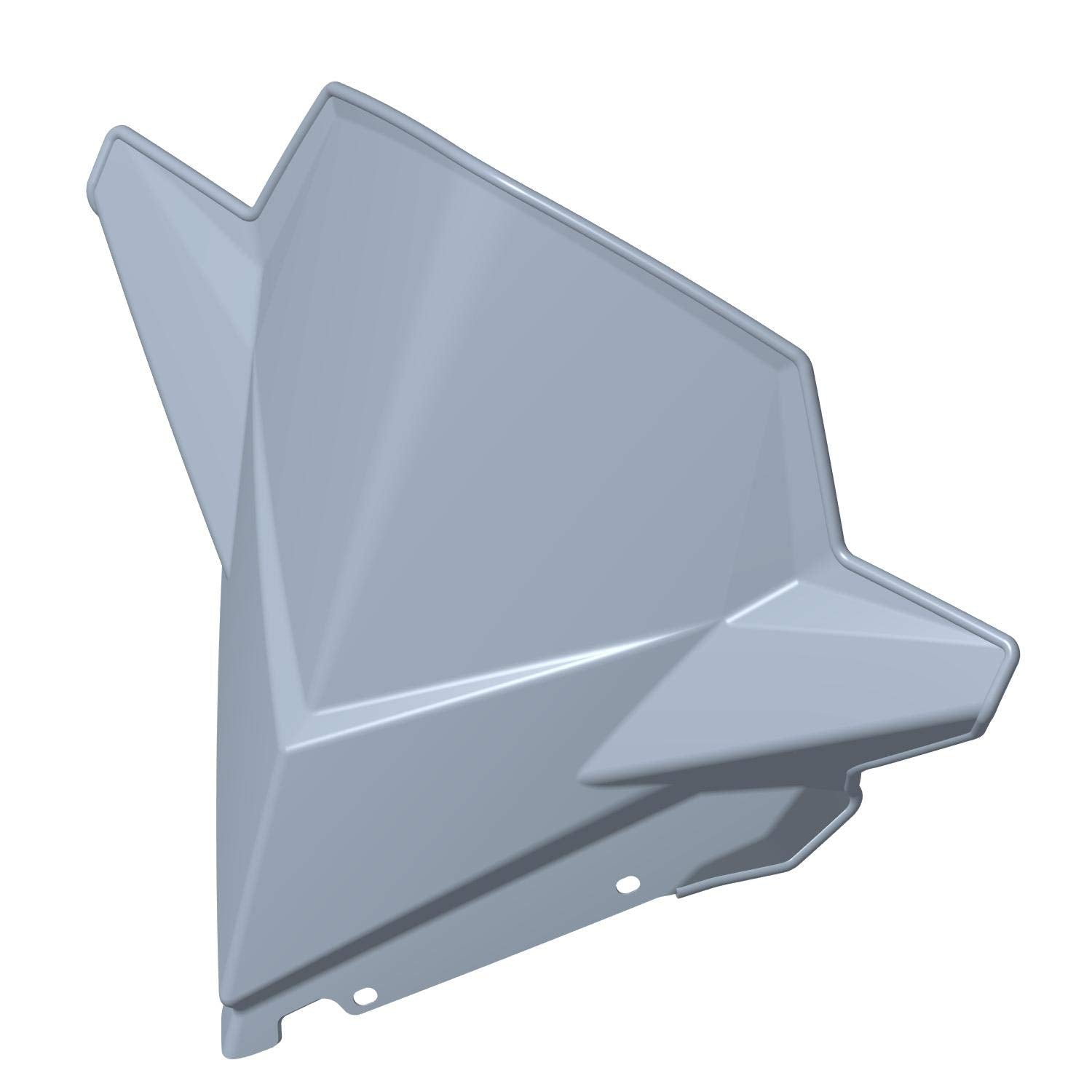 Polaris Snowmobile Mid Windshield, Smoke, Genuine OEM Part 5451213, Qty 1