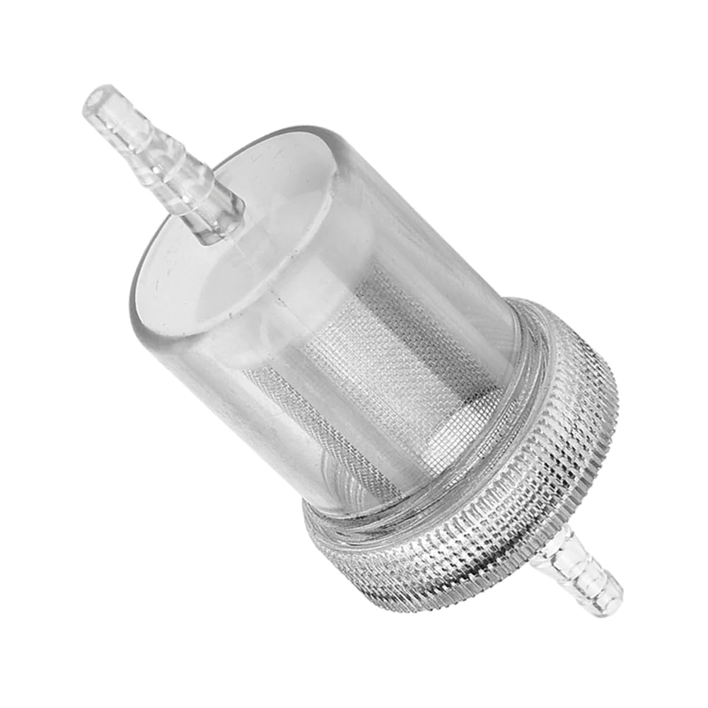 YehVeh 2 Pack Diesel In-Line Fuel Filter Kit Reusing Detachable Washable Stainless Mesh Inline Filters Replacement For 3/16'' 5m