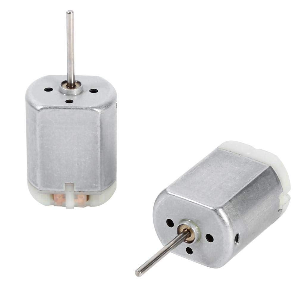 1Pair 22Mm Door Lock Actuator Motor, Keenso 12V Dc Car D Flat Shaft Door Lock Actuator Motor Repair Fc-280Sc-20150 Long D Spindle, Power Locking Repair Engine