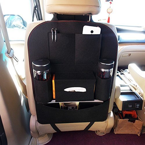 Motopart Vehicle Car Back Seat Mounted Hanging Organizer Bag