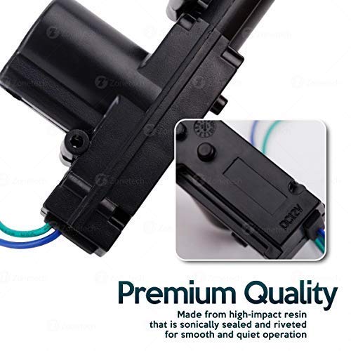 Zone Tech Car Universal High Power Door Lock Actuator - Premium Quality Heavy Duty Durable High Power Door Lock Actuator (20-Pac