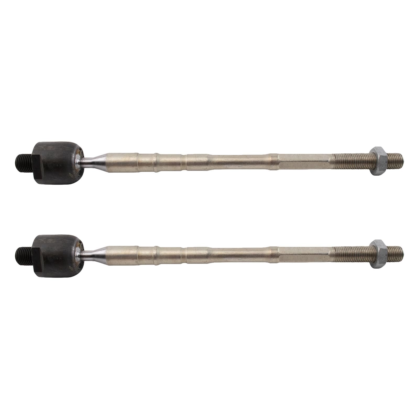 TRQ Front Inner Tie Rod Set Compatible with 2012-2016 Subaru Impreza