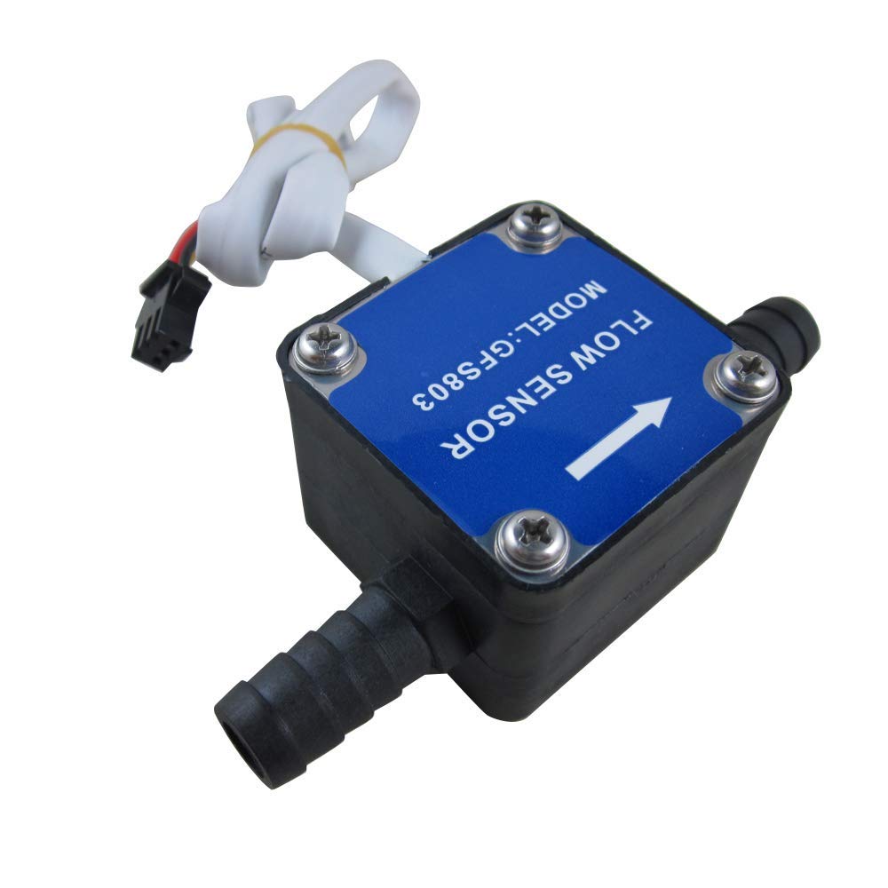 DIGITEN G3/8" Fuel Flow Meter - Oil & Liquid Gear Counter Sensor, Model GF-803ZJ, Ideal for Gasoline, Diesel, Milk, Water