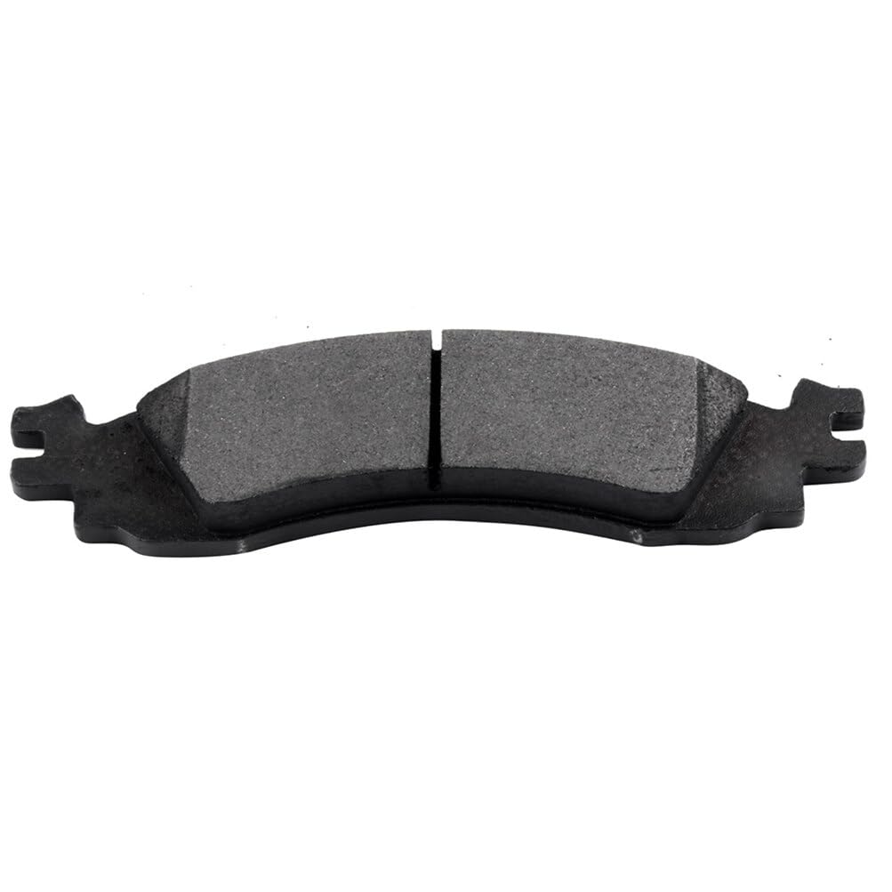 Automuto 8Pcs Front & Rear Semi-Metallic Disc Brake Pads Set D1109 D1158 For Ford For Explorer 2006-2010, For Ford For Explorer