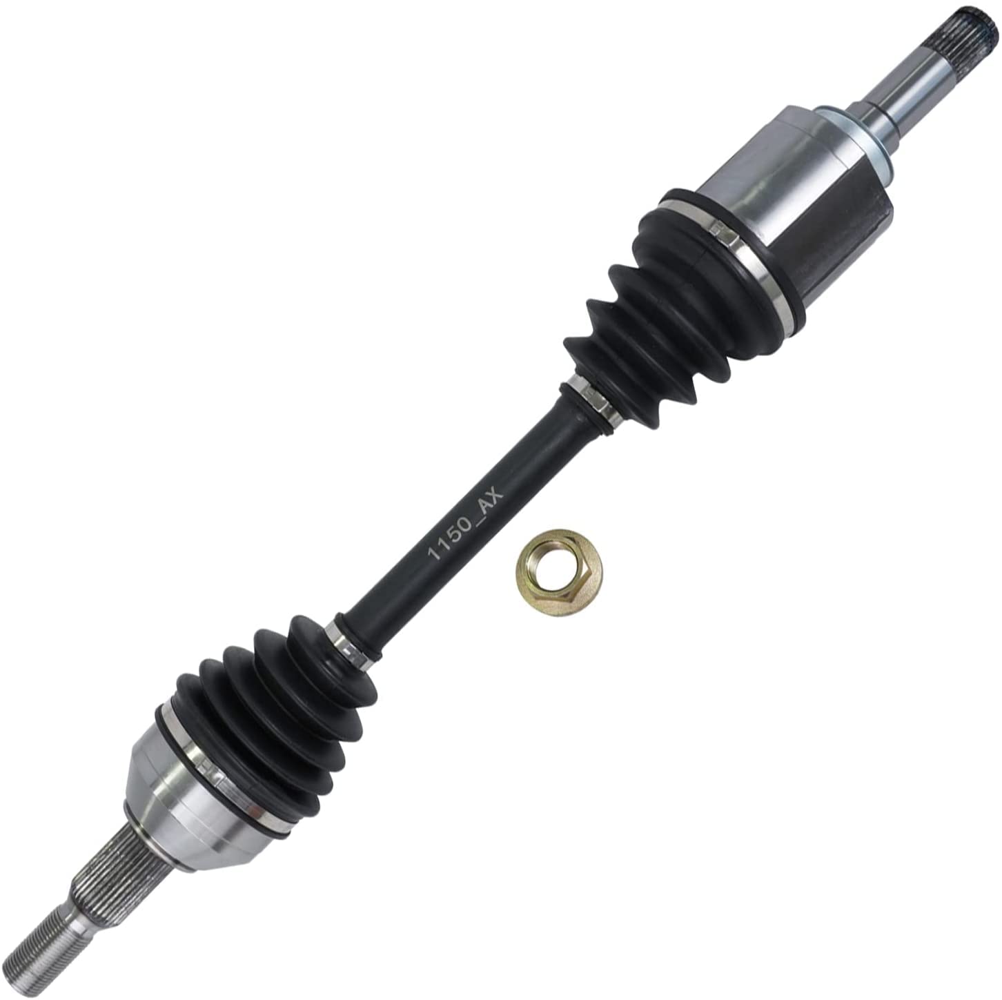 Detroit Axle - Front CV Axles for Buick Enclave Chevy Traverse GMC Acadia Limited Saturn Outlook 2 CV Axle Shafts Set Replacemen