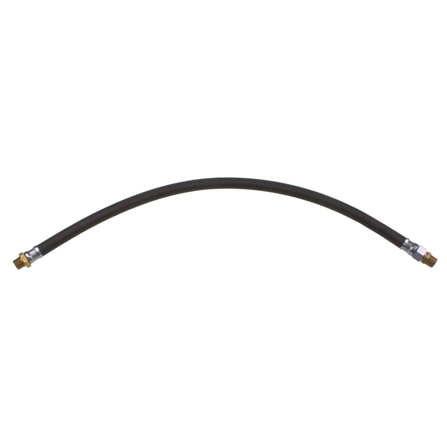 3/8' Air Hose Assembly - 28' - 3/8'-18 (1 Fixed & 1 Swivel) - Max Op 225 Psi