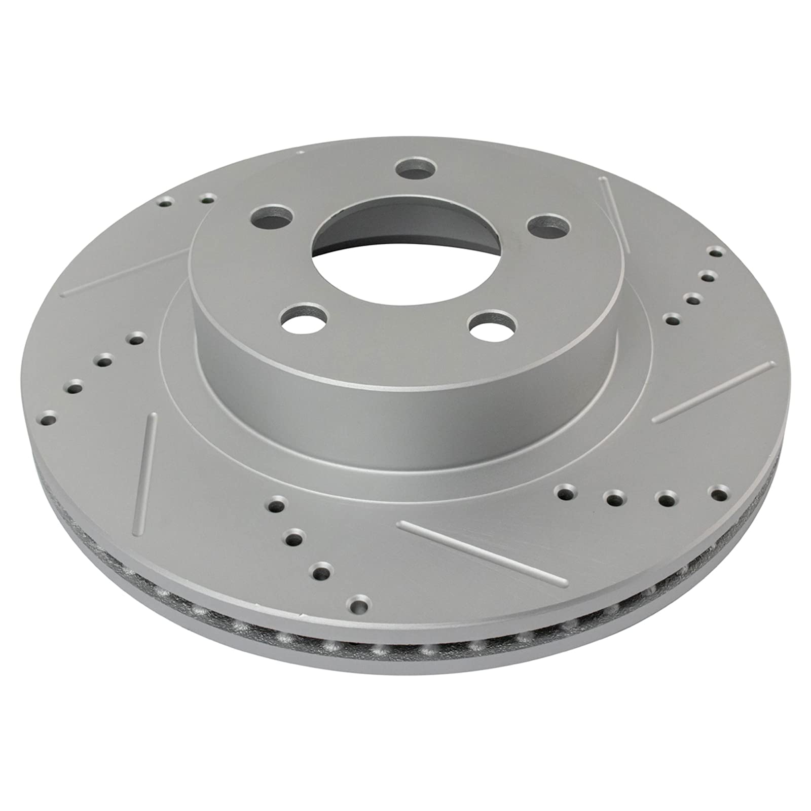 Trq Front Performance Brake Rotors Set Premium G-Coated Compatible With 2001-2003 Ford Explorer Sport 2001-2005 Explorer Sport T
