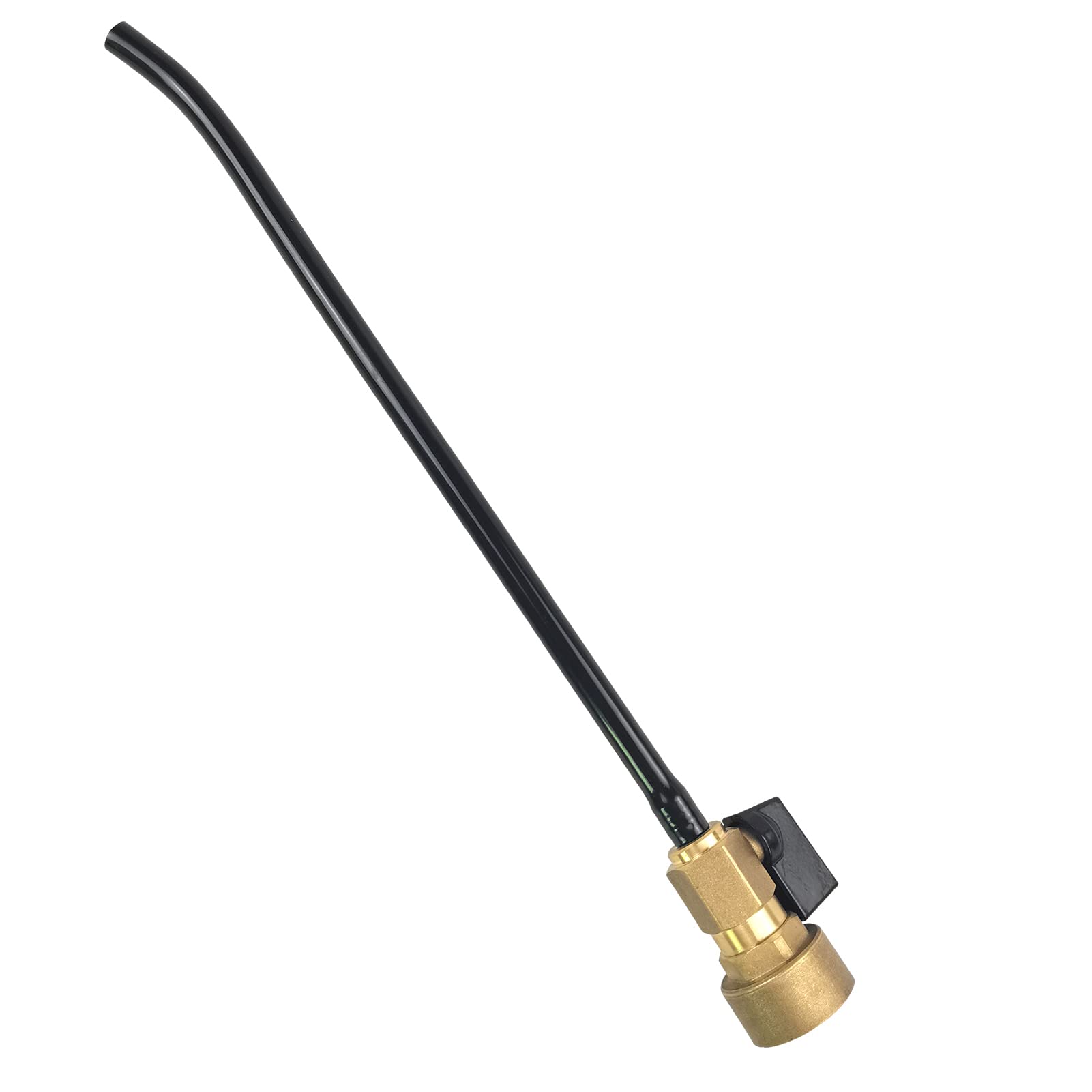 Gaeaauto Copper Rv Water Heater Tank Rinser Flusher | Remove Sediment From The Bottom Of Rv Water Heater | Copper Handle And Black Cleaning Wand With Bending Tip