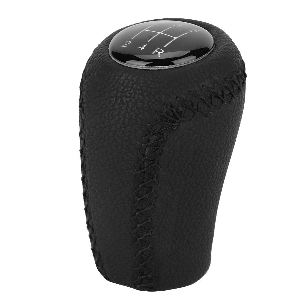 Qiilu Car 5 Speed & 6 Speed Manual Gear Shift Lever Knob Stick Head Fit For Mazda 2005 2006 2007 2008 2009 2010 2011 Shifter Knob(5 Speed)