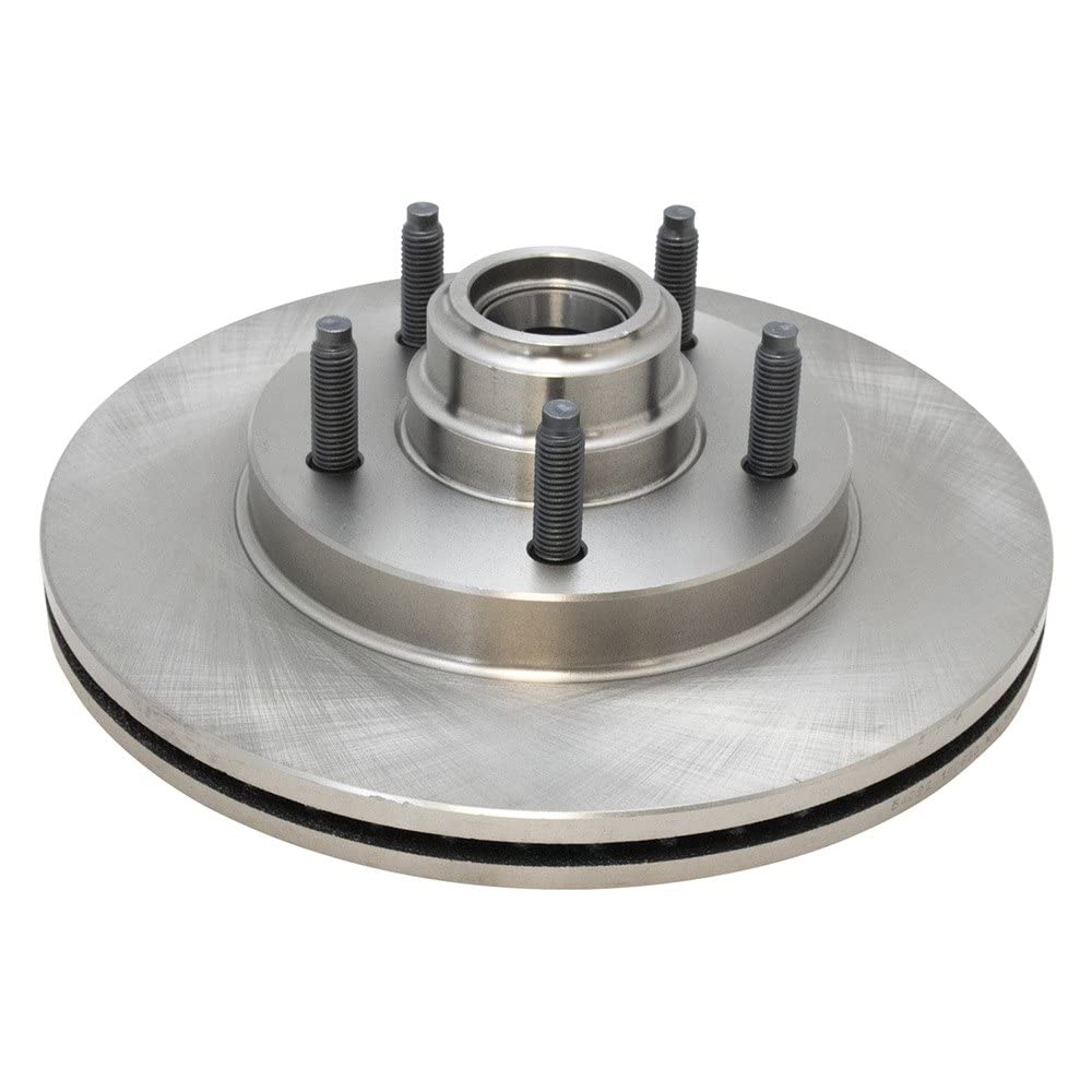 Trq Front Brake Rotors Set Vented Compatible With 2000-2004 Ford F-150 2004 F-150 Heritage 2002 Lincoln Blackwood