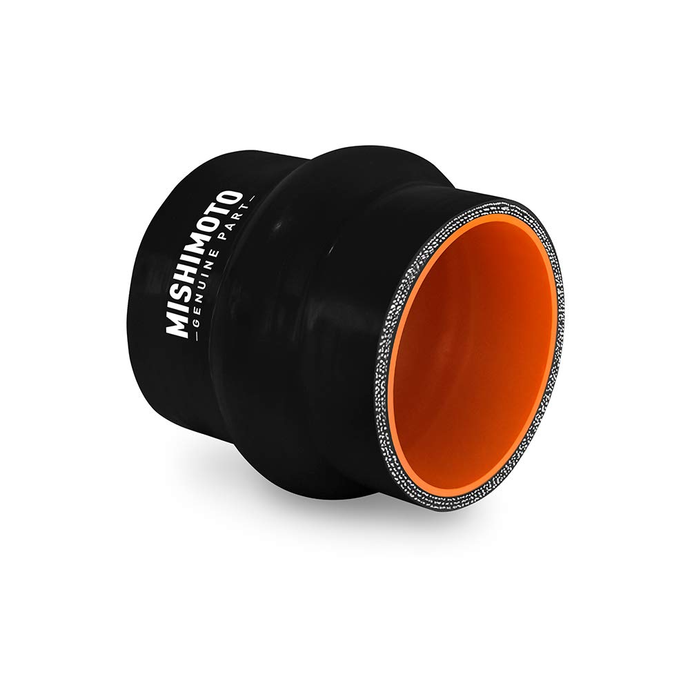 Mishimoto Mmcp-1.75Hpbk Hump Hose Coupler, 1.75 Black