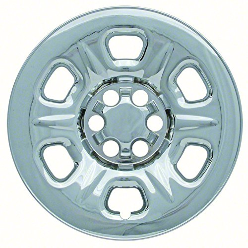 Set Of 4 Chrome Wheel Skin Hub Covers W Center: 2005 -2011 Nissan (Frontier & Xterra) 16X7 Inch 6 Lug Steel Rim -Aftermarket: Im