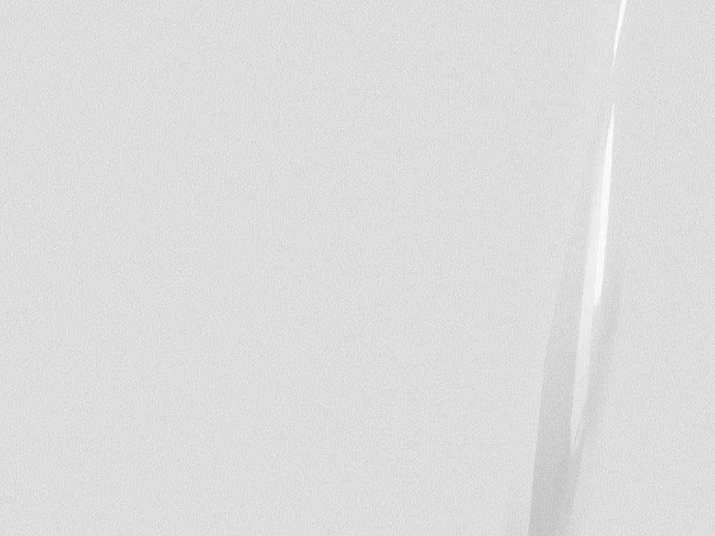 Rvinyl 3M 1080 G120 Vinyl Wrap Film - Gloss White Aluminum, 5ft x 6in, Air-Release for Cars & Trucks