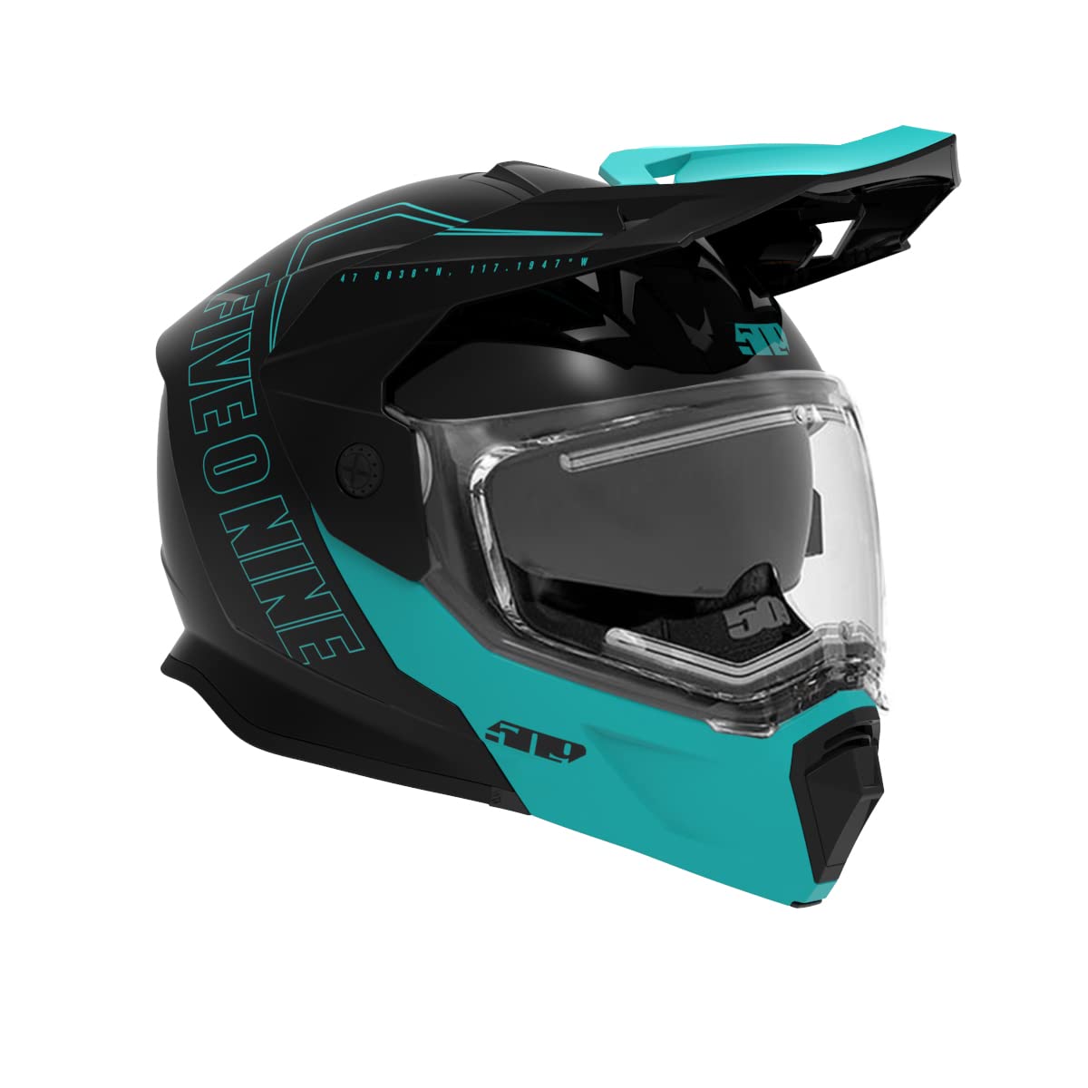 509 Delta R4 Ignite Snowmobile Helmet (Gloss Emerald - Large)