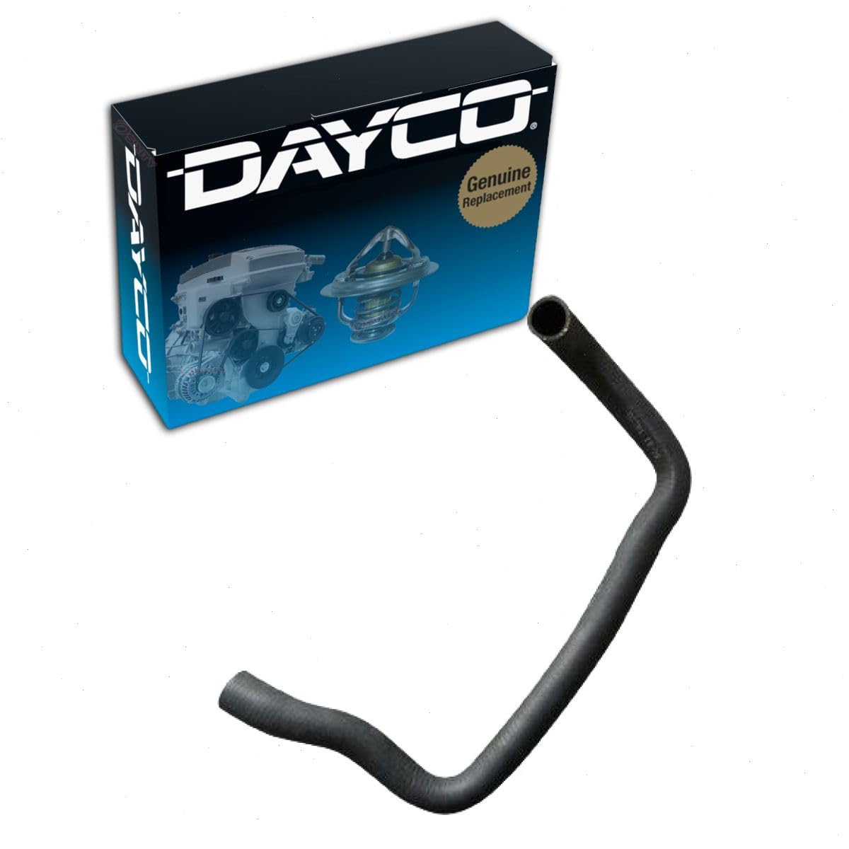Dayco 72365 Curved Radiator Hose , Black