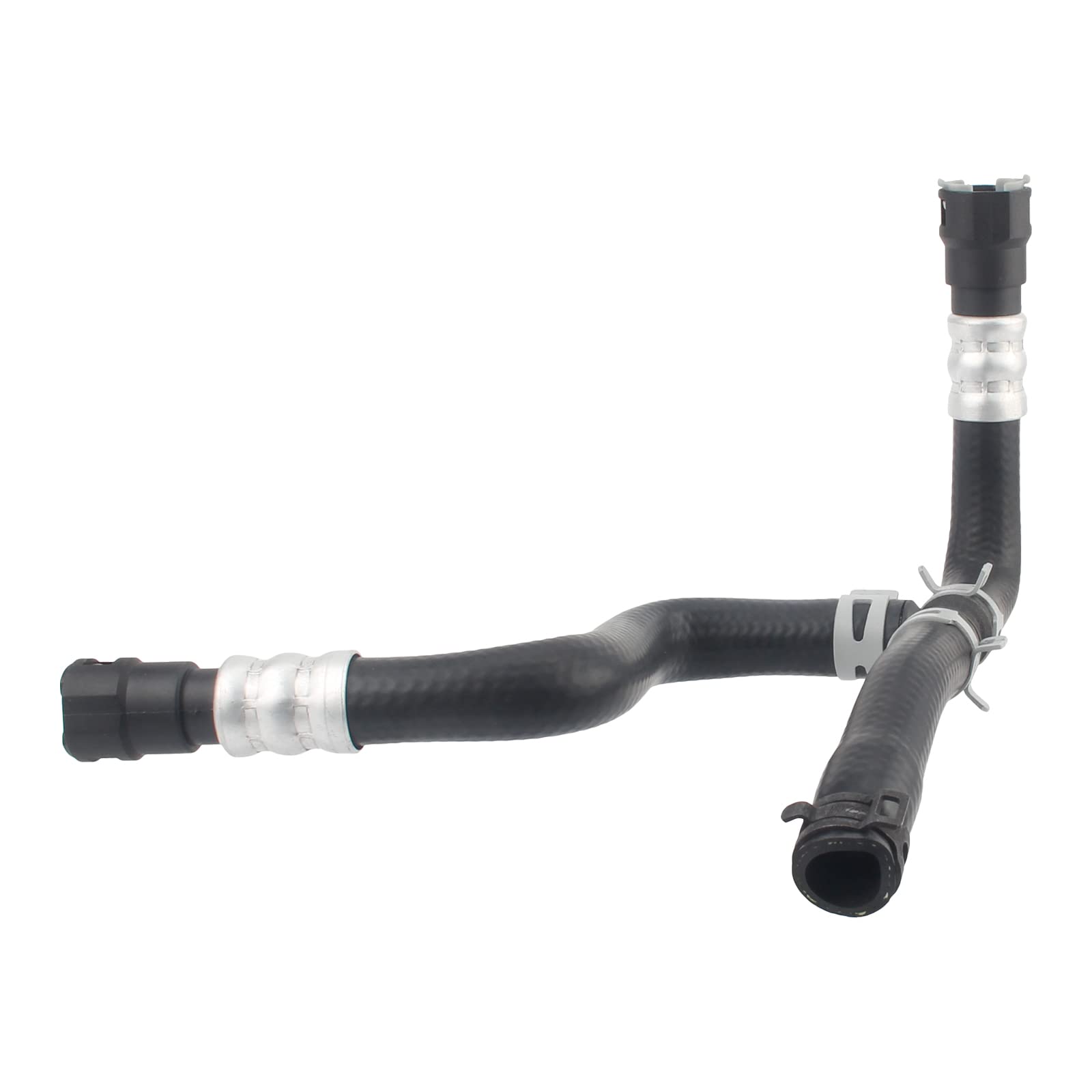 AUTOKAY Inlet Heater Hose for Buick Enclave, Chevrolet Traverse, GMC Acadia - Rubber, Black, Model 20765678