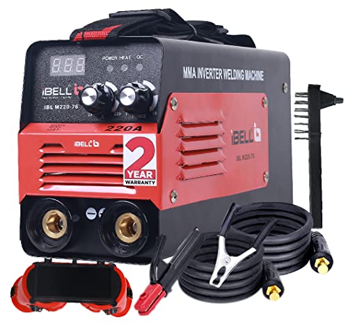 Ibell Inverter Arc Welding Machine (Igbt) 220A With Hot Start, AntiStick Functions, Arc Force Control  2 Year WarrantyIbl M220