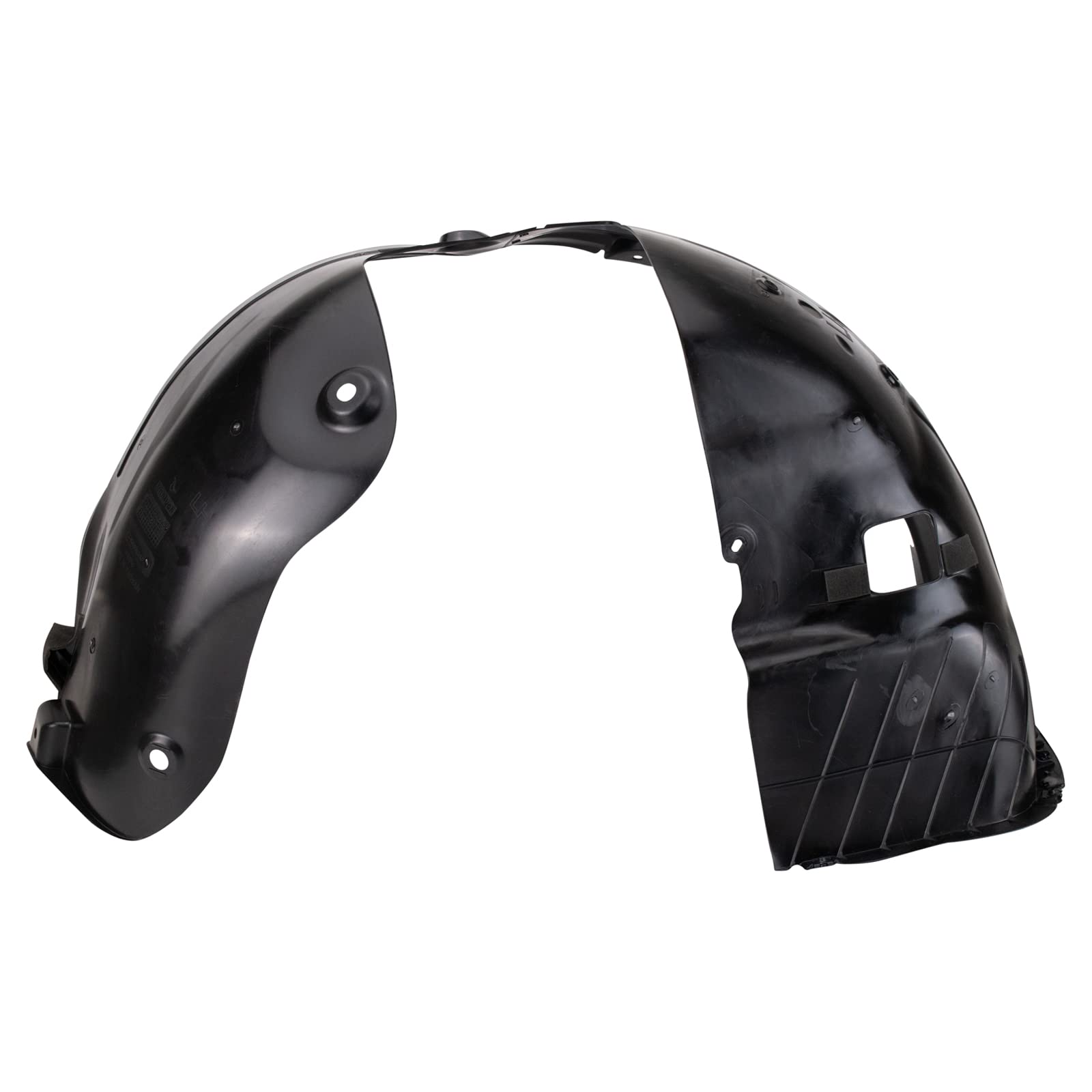 TRQ Inner Fender Liner Set for 2019-2020 Kia Sorento, Black Metal, Model BDA14659