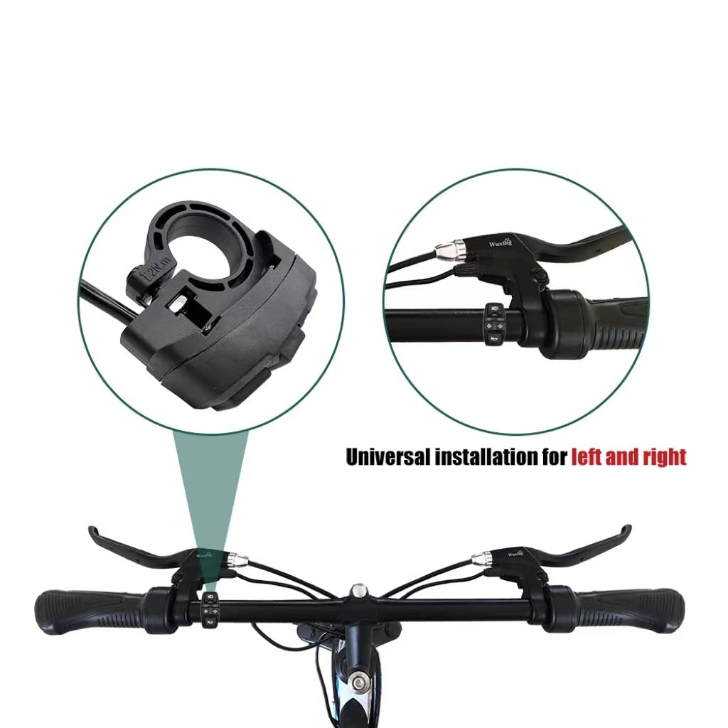 Motorcycle Head Light Turn Switch, Motorcycle Headlights Horn Turn ON/Off Control Switches,Set for Scooter Electric Bike 3-in-1