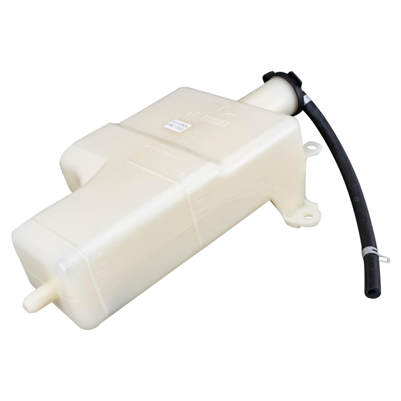 TRQ Radiator Coolant Reservoir Expansion Tank - Compatible with 1998-2007 Lexus LX470 & Toyota Land Cruiser, Model ECA62628, Plastic