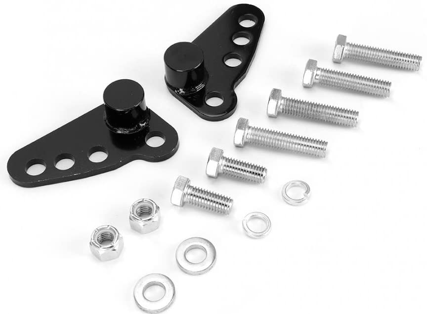 Motobiker 02-16 Harley Davidson Touring Street Glide Rear Adjustable Slam Lowering Kit 1-3 Inches 02 03 04 05 06 07 08 09 10 11 12 13 14 15 16 (Fits 2002 - 2016 Harley/Davidson Touring Models)