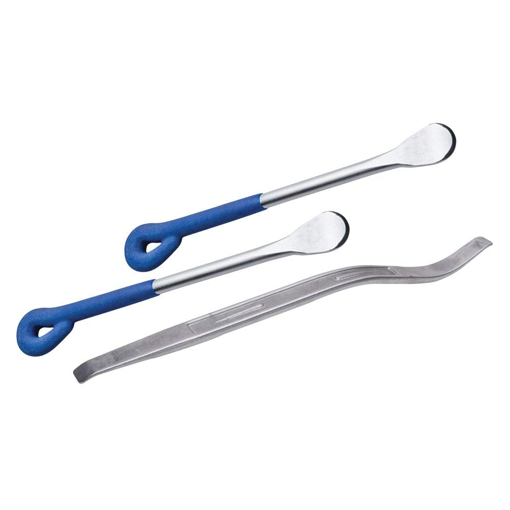 Tusk Tire Iron Kit - Heavy-Duty Steel Tire Lever Set with Carrying Bag - Motorcycle, Dirt Bike, UTV, ATV Tire Changing Tools - C