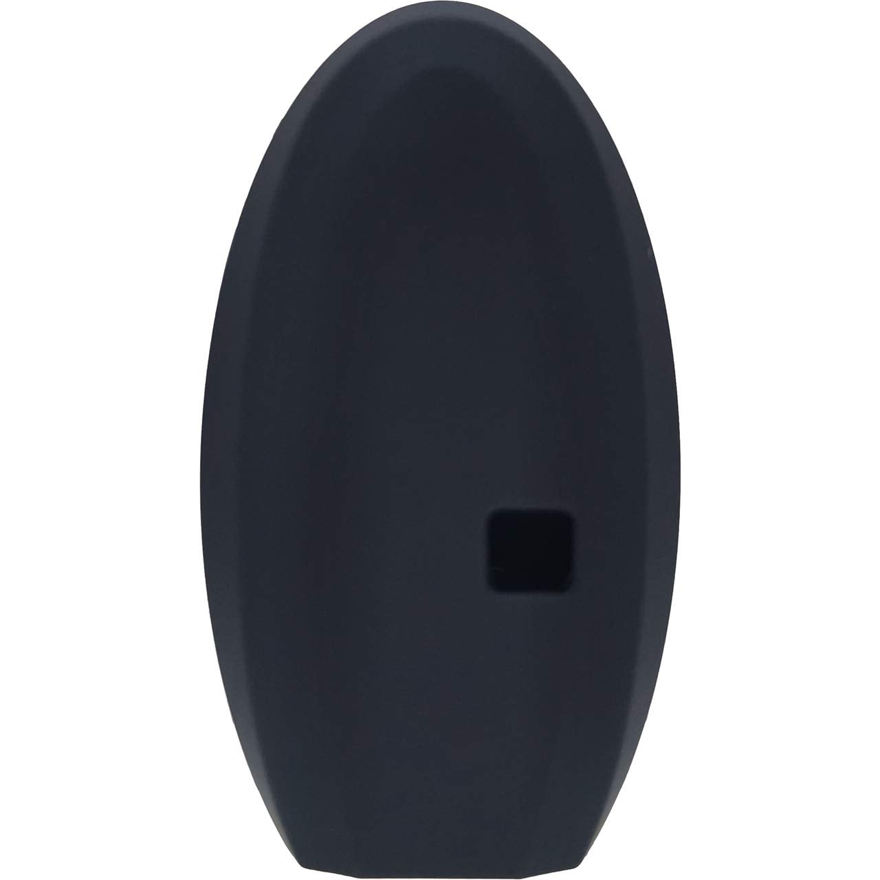 GFDesign Silicone Key Fob Cover for Nissan - 2 Pcs, 5 Buttons, Black & Blue