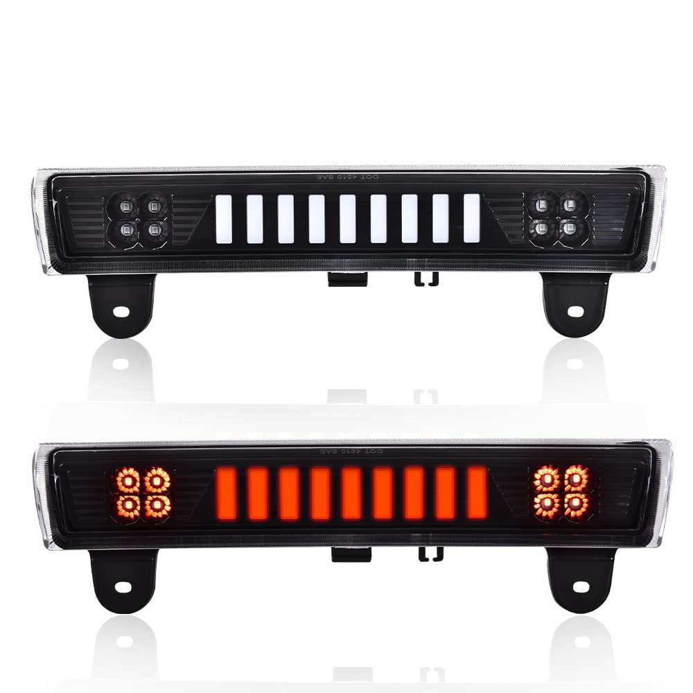 CROSSDESIGN Rear Third 3rd LED Brake Light Compatible with Chevy Suburban 1500 2500 2000-2006/Chevy Tahoe 2000-2006/GMC Yukon XL