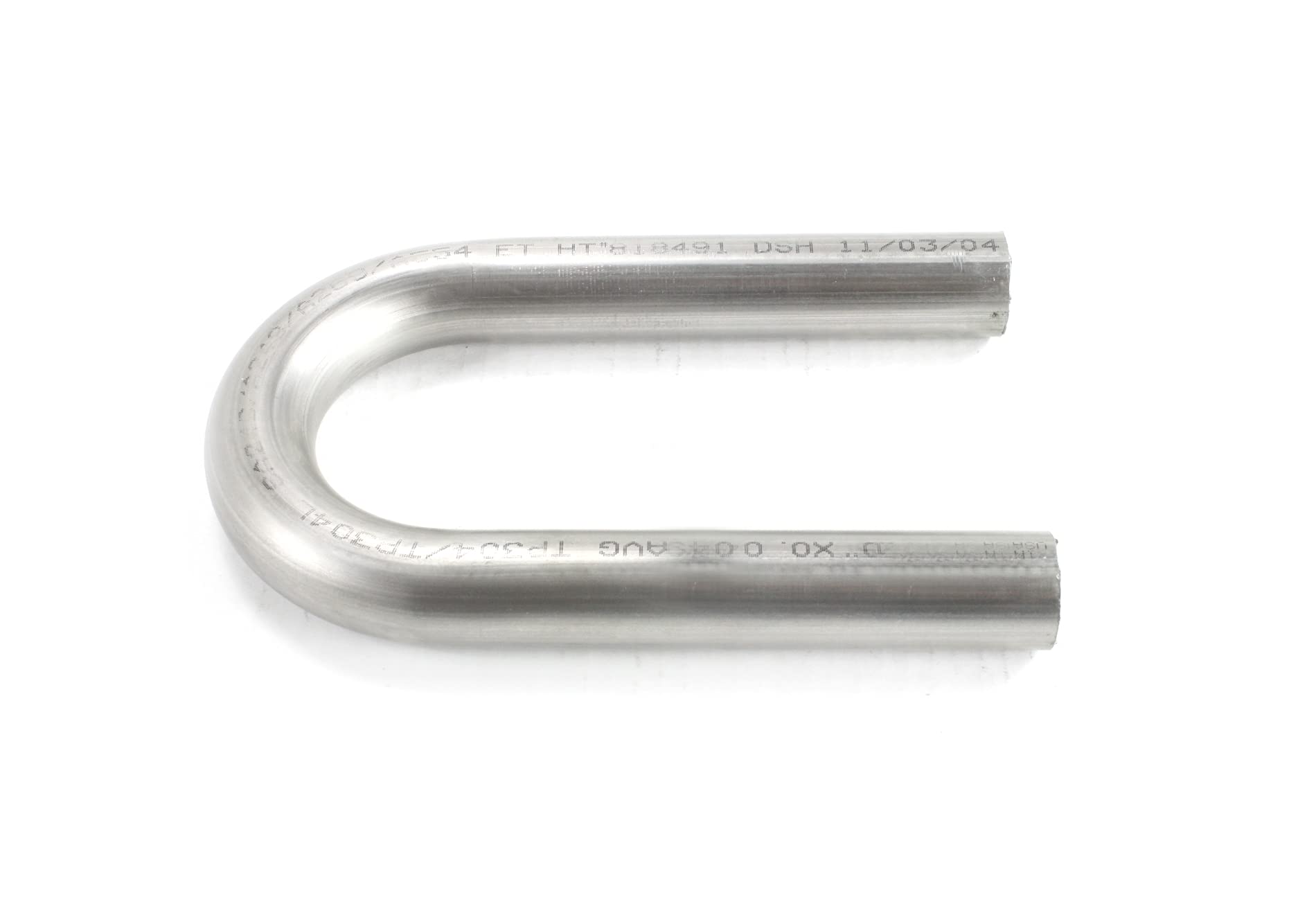 Patriot Exhaust H6925 1-1/4'' 304 Stainless Steel U-Bend Exhaust Pipe