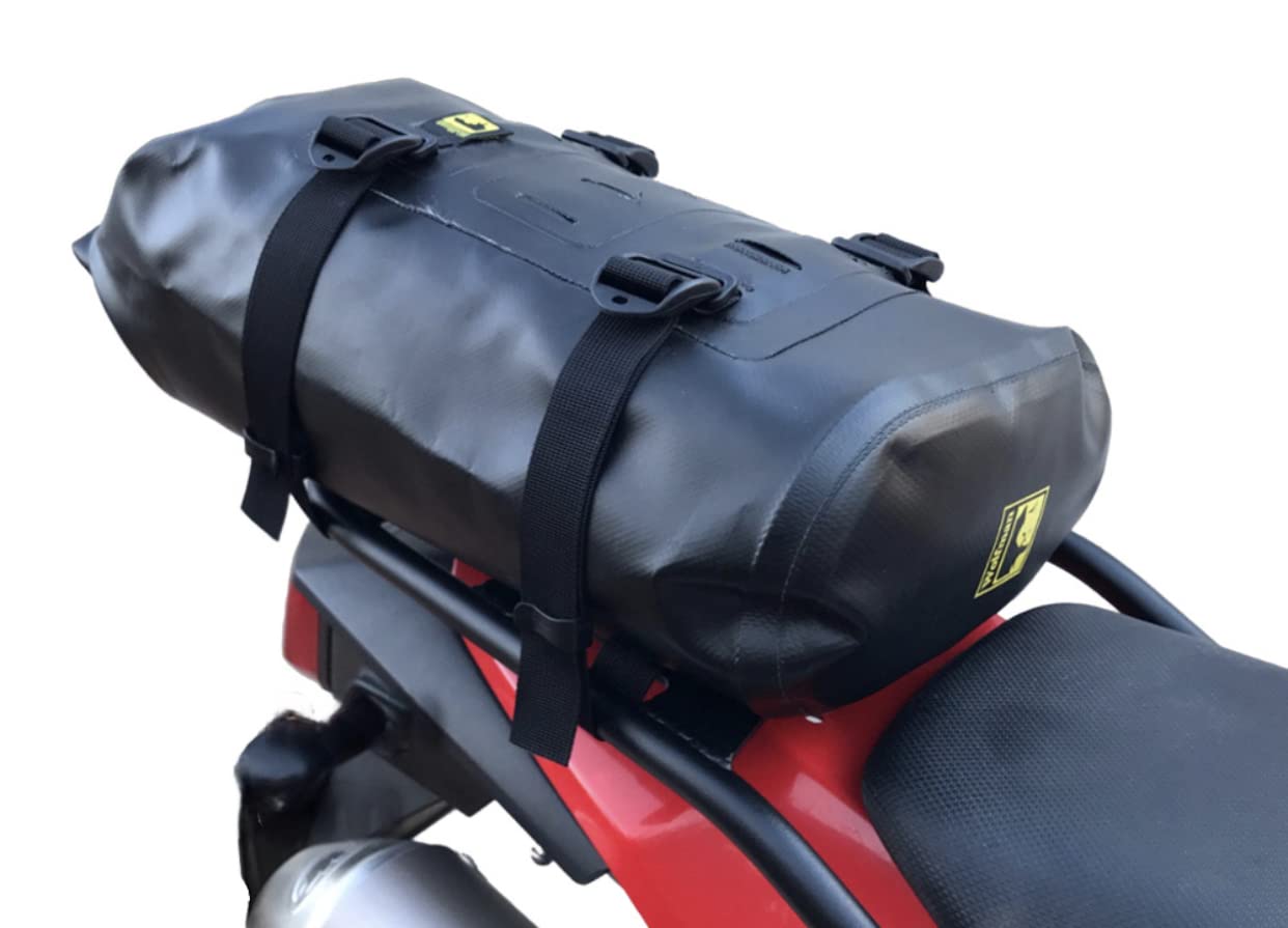 Precision Motorcycle Racks KLX230 Rear Cargo Rack, Alloy Steel, Black, for Kawasaki KLX 230 (2019-Present)