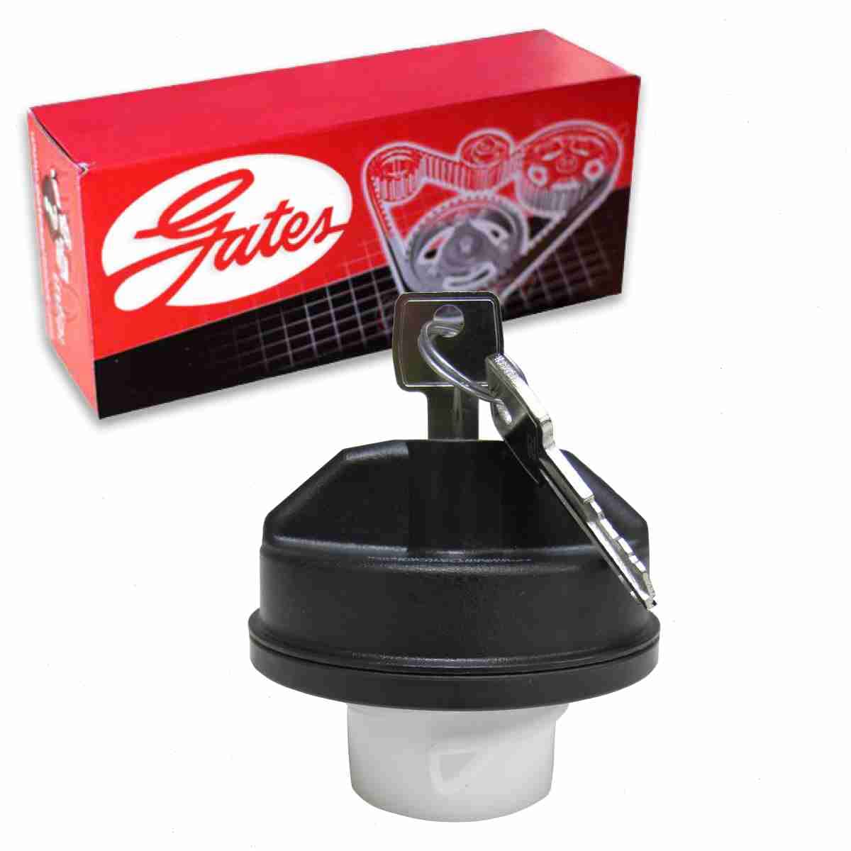 Gates Fuel Tank Gas Cap compatible with Ford E-350 Super Duty 5.4L 6.0L 6.8L V10 V8 2004-2014