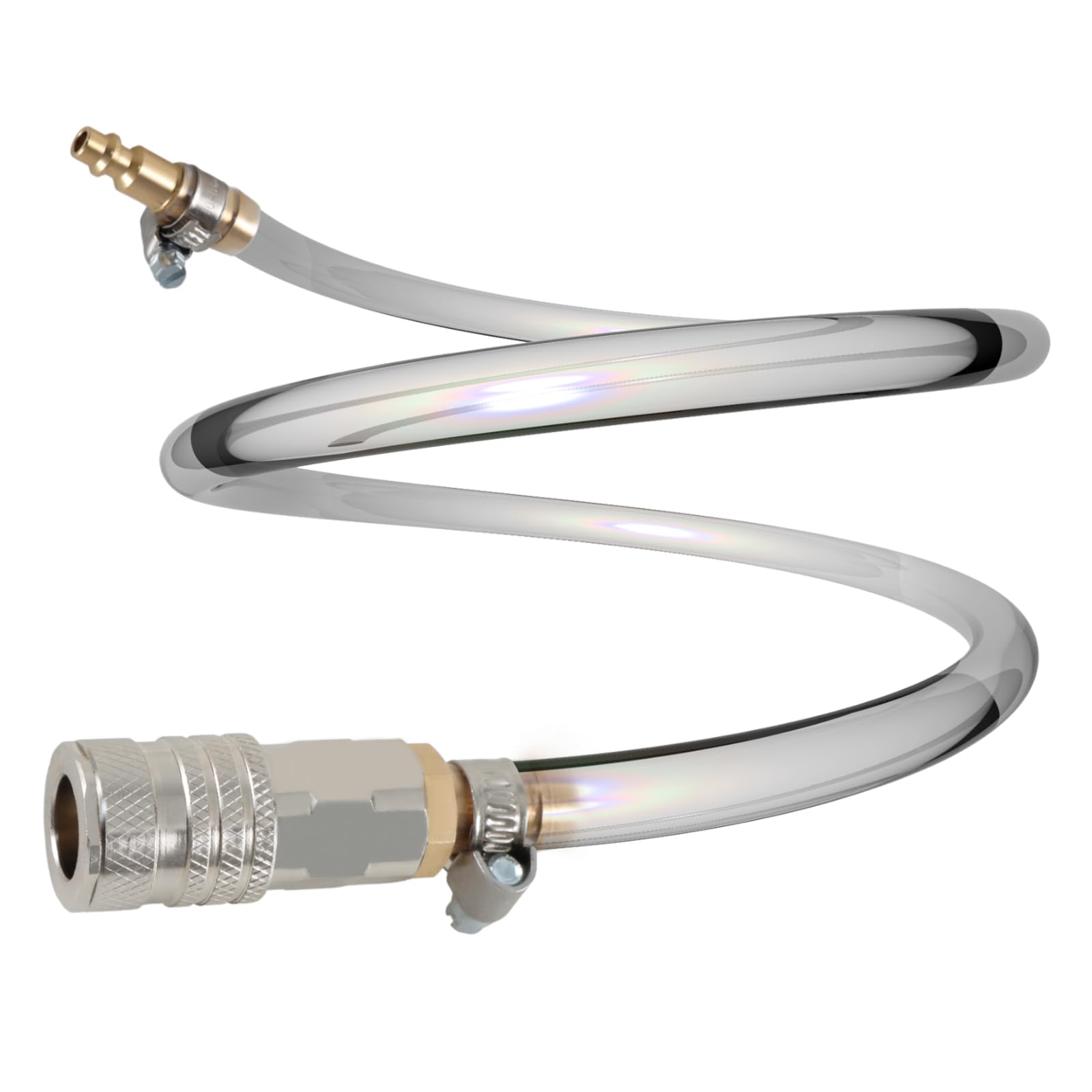 EVRBUL Engine Radiator Coolant Drain Hose Cooling System Drain and Refilling Tool Compatible with Volvo VNL Truck with D11 D13 D