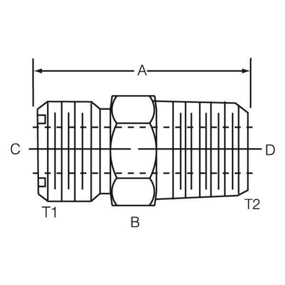 Dayco 146331 Hydraulic Coupling/Adapter