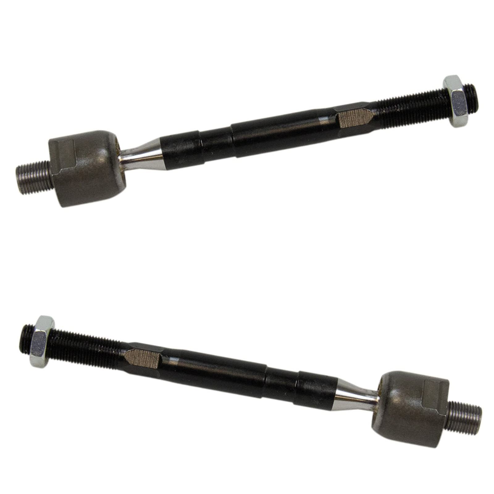 TRQ Front Inner Tie Rod Set Compatible with 2012-2017 Hyundai Accent Kia Rio