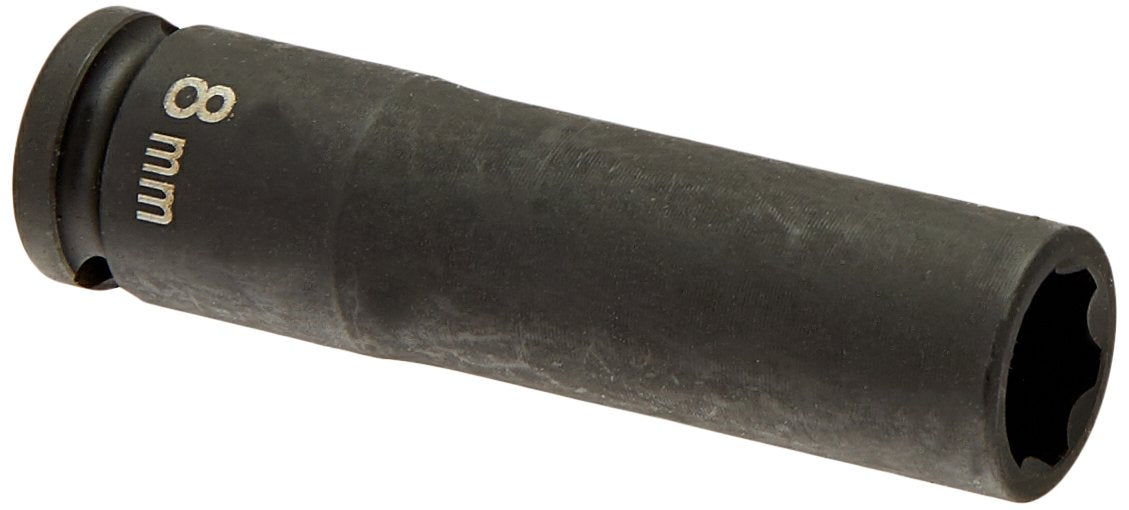 Grey Pneumatic (908MDS) 1/4 Surface Drive x 8mm Deep Socket