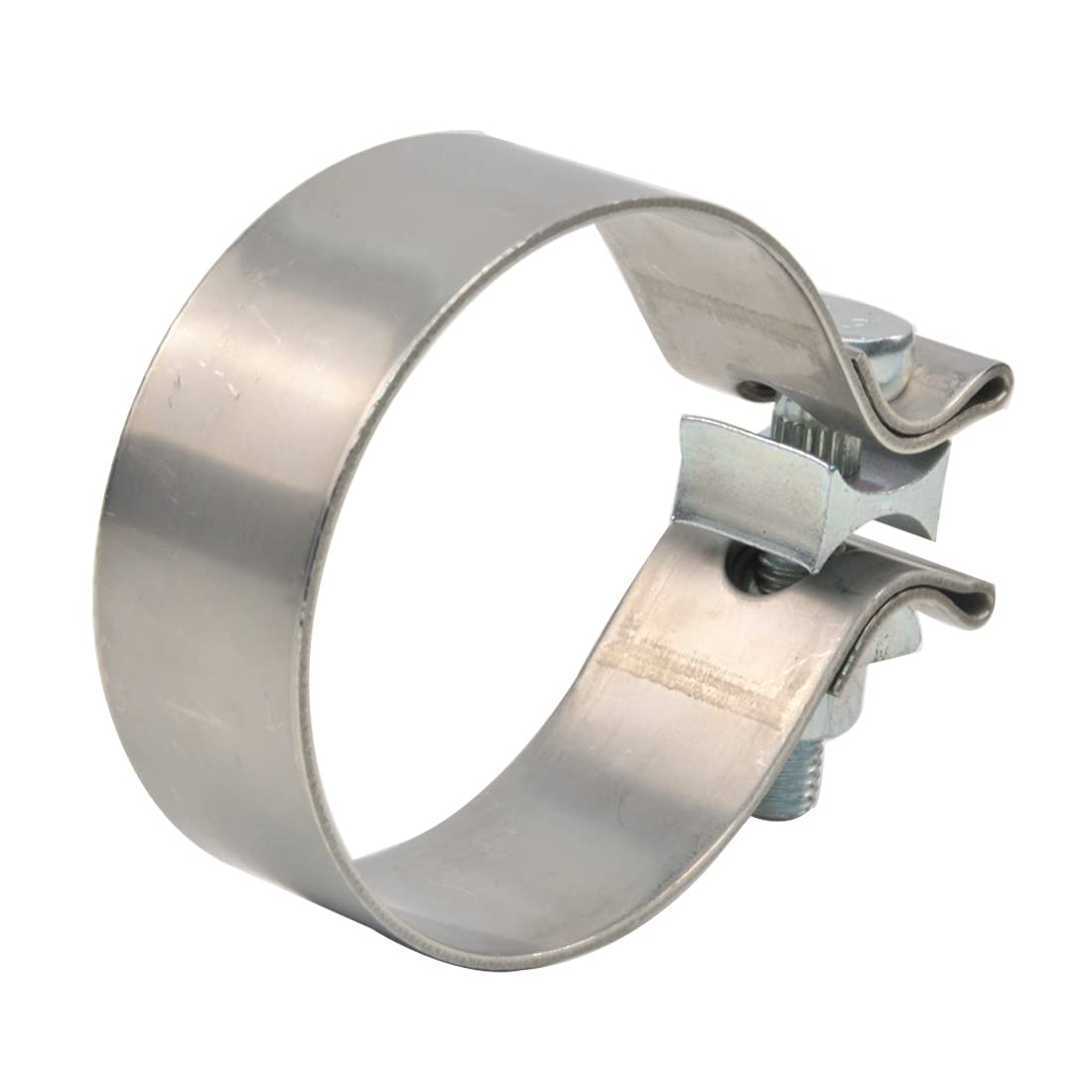 Elifecenter 2-1/2 Inch Exhaust Clamp, Id 2.5'' Narrow Band Seal Butt Clamp