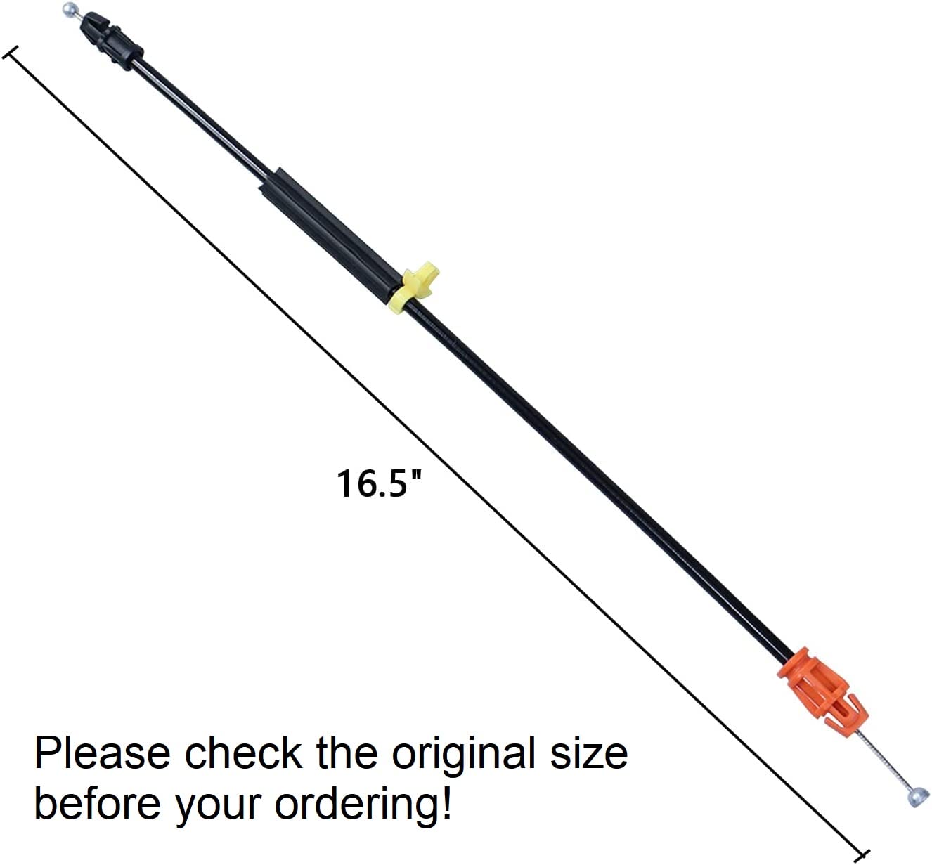 HNeekyr 16.5" Door Latch Cable for 2007-2014 Chevy Silverado/Tahoe/Yukon, Driver/Passenger Side, Replaces 25880301,