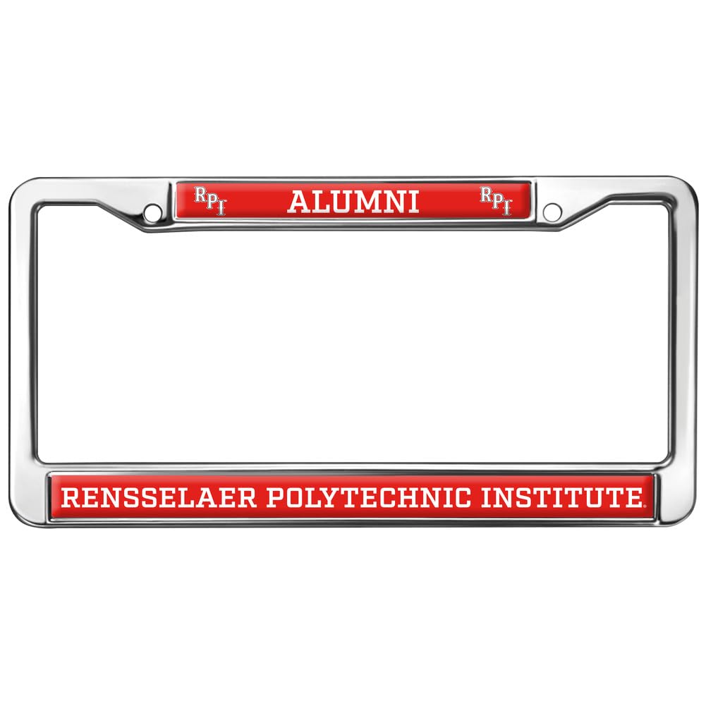 Rensselaer Polytechnic Institute Alumni Full Size Standard License Plate Metal Frame