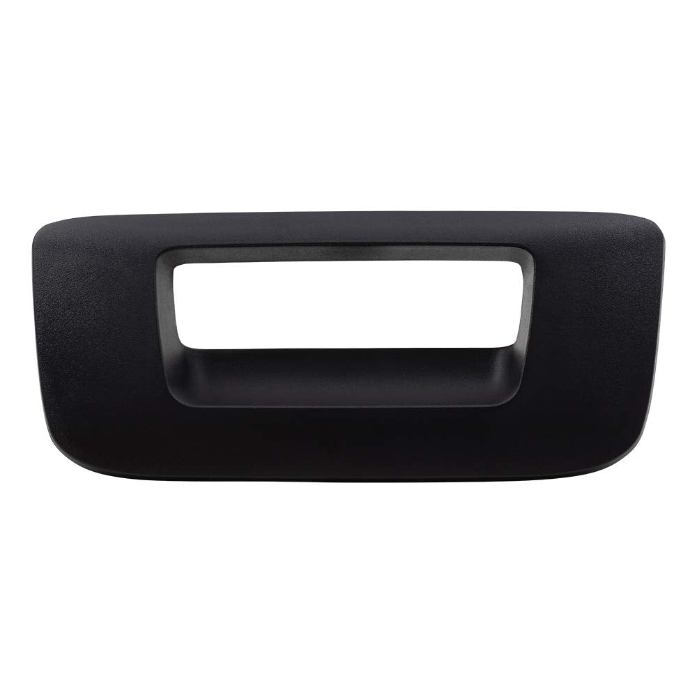 Brock Replacement Tailgate Handle Trim Bezel Compatible With 07-14 Silverado Sierra Pickup Truck 22755303