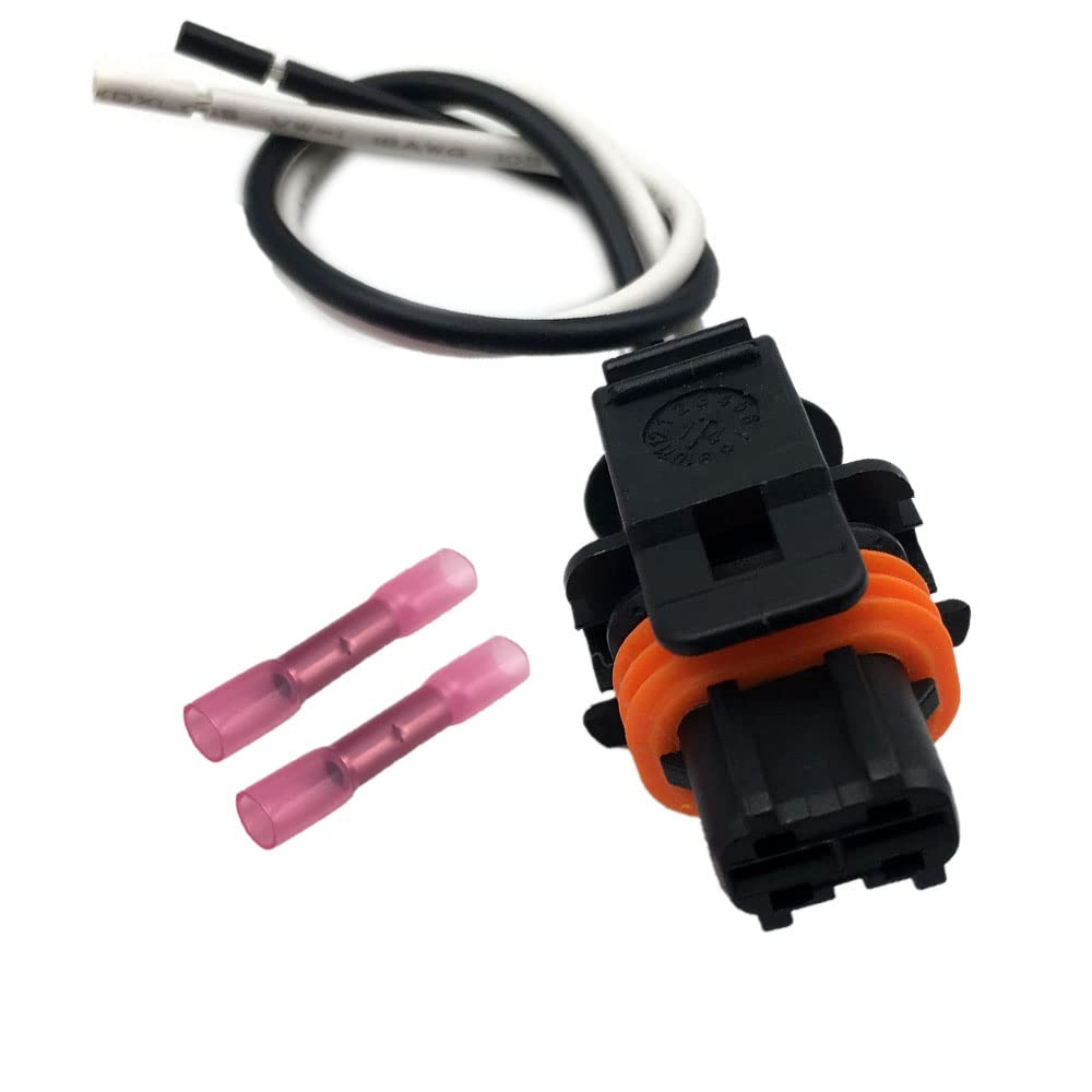 FOR LS 2-Pin Alternator Wire Connector Pigtail Plug LS2 LS3 LS7 LH6 L92 L76 LY2 LY5 LY6 LC9 LFA LH8 LMG L98 L9H L20 L94 LZ1 L99 