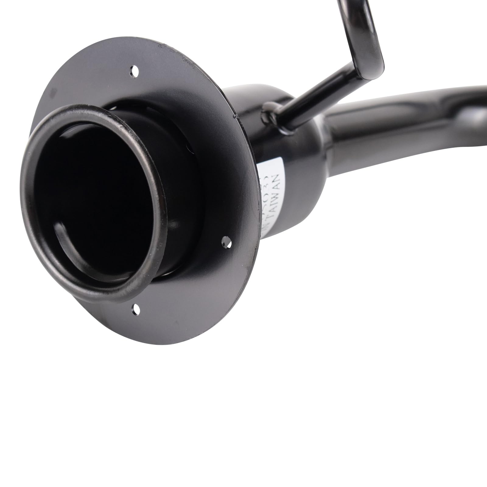 Trq Fuel Tank Filler Neck Black, Direct Fit, Compatible With 2004-2008 Dodge Ram 1500, 2006-2009 Ram 2500, 3500 Trucks