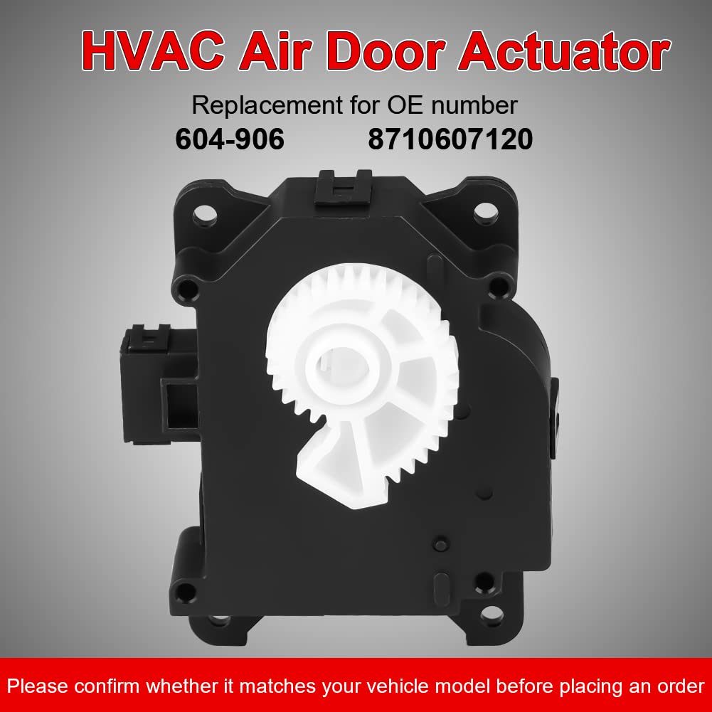 WMPHE A/C HVAC Blend Door Actuator Replacement for 604-906 87106-07120 Compatible with 2005-2018 Toyota Camry Highlander Sienna
