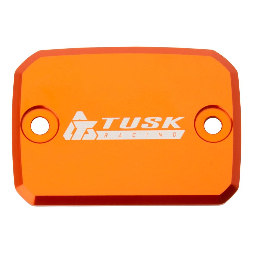 Tusk Anodized Front Brake Reservoir Cap Orange Compatible with KTM 1090 Adventure R 2017-2019/690 Enduro 2014-2023