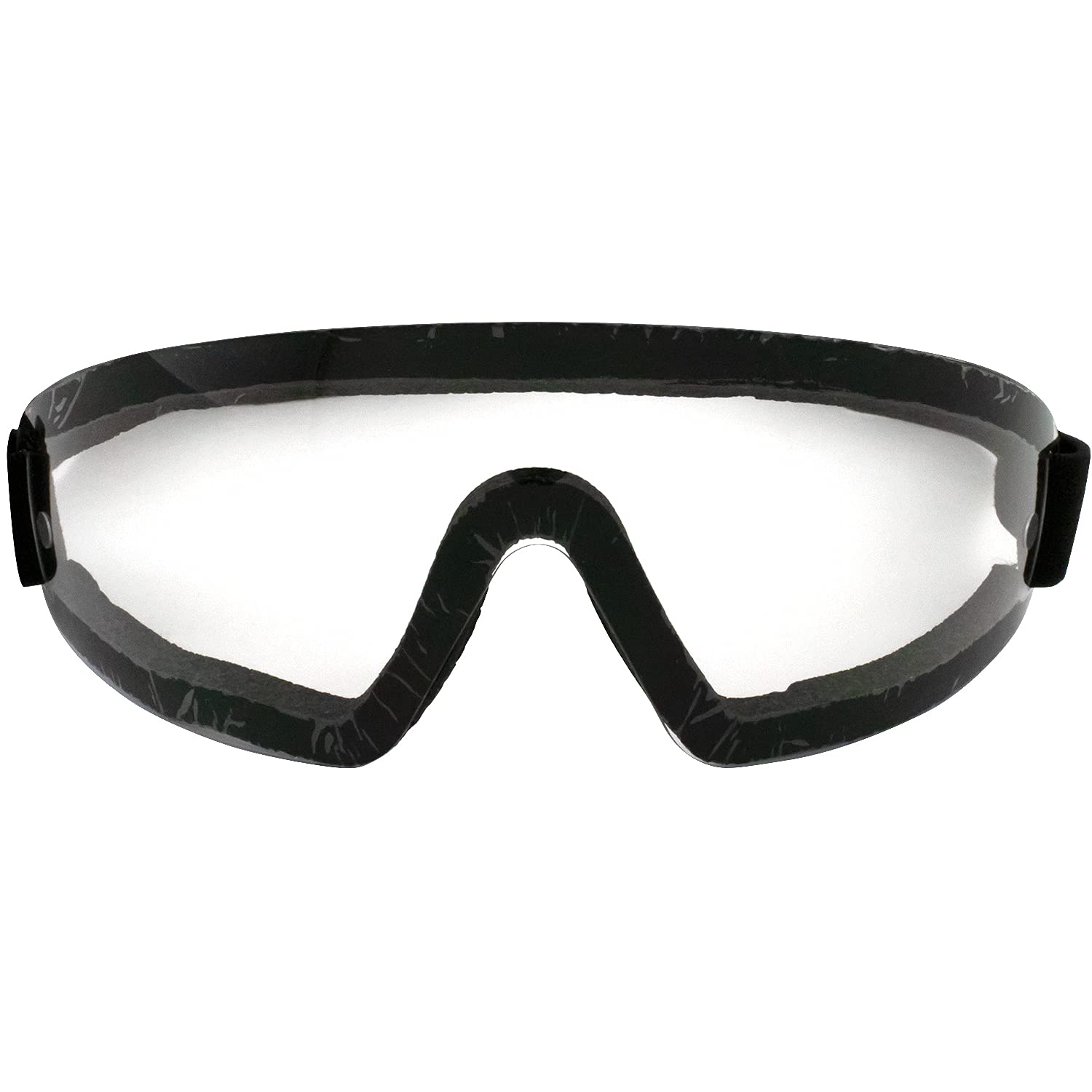 Birdz Eyewear Wing Skydive Skydiving Goggles One Reduced Glare Light Blue Lens And One Clear Lens With Great Peripheral Vision D