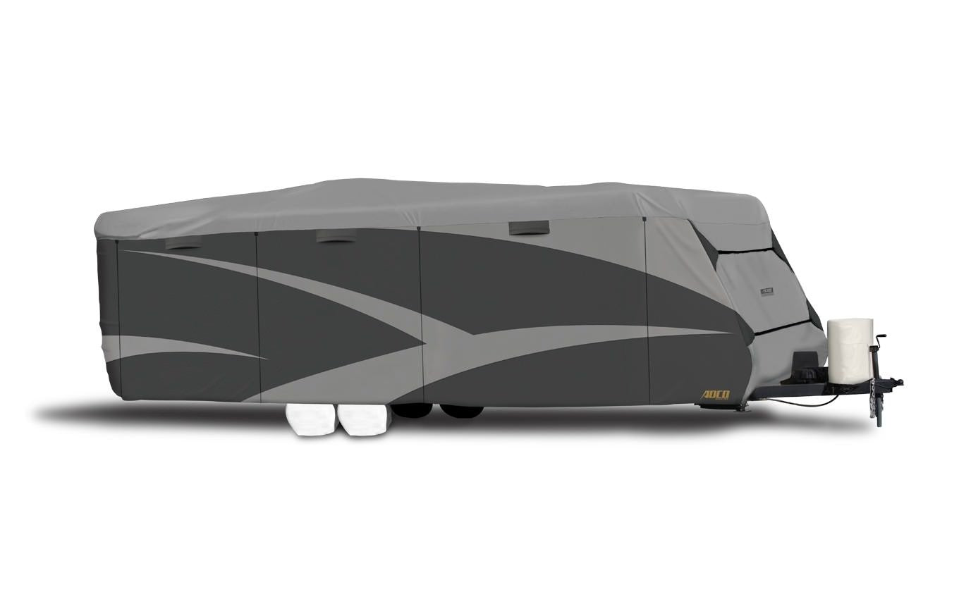 Adco 52240 Designer Series Sfs Aqua Shed Travel Trailer Rv Cover - 18'1 - 20' ,Gray